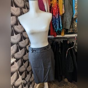 Dark grey Banana Republic skirt